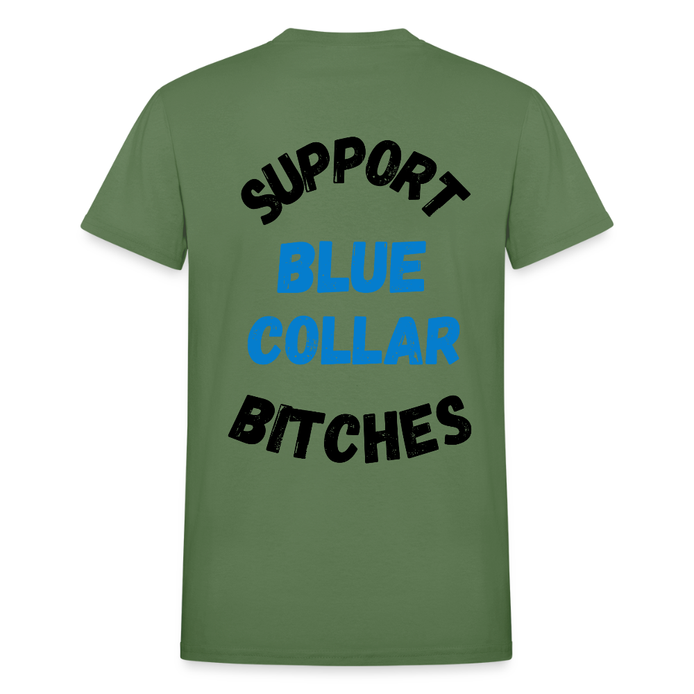 Gildan Ultra Cotton Adult T-Shirt - military green