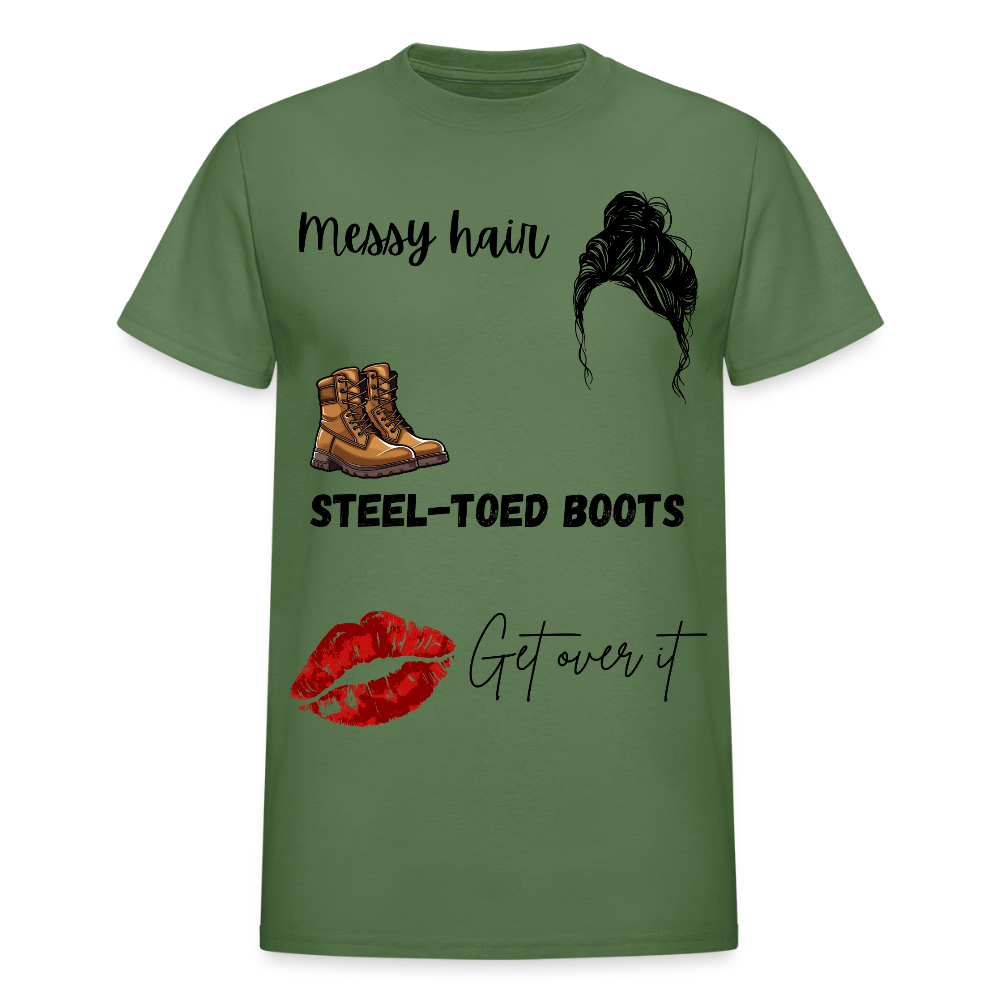 Gildan Ultra Cotton Adult T-Shirt - military green
